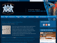 Tablet Screenshot of drrogersahoury.com